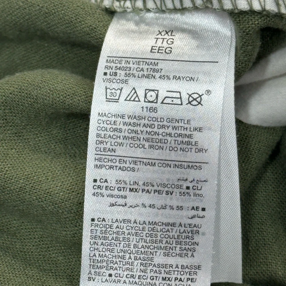 Old Navy Comfort Waist Linen Short - Picture 8 of 8
